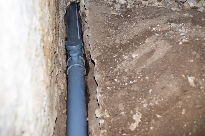 Channel Drain Installation