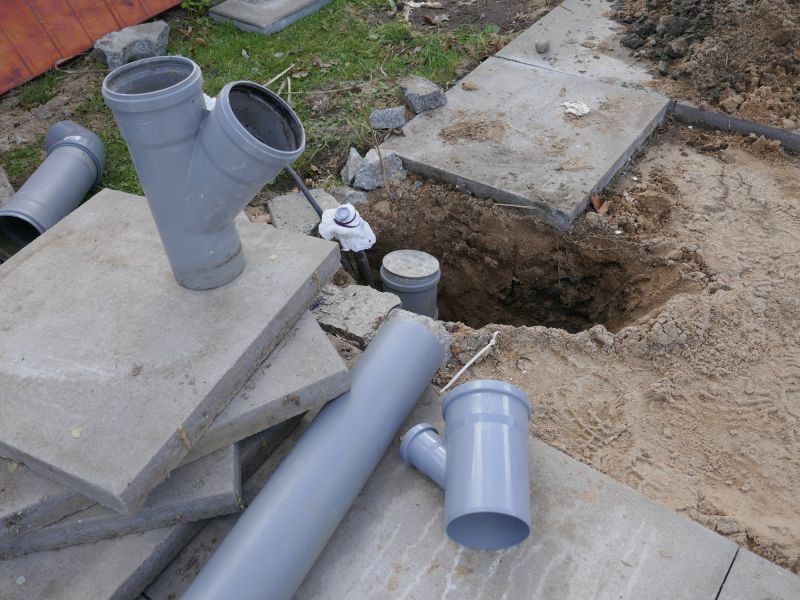 Concrete Drain Installation